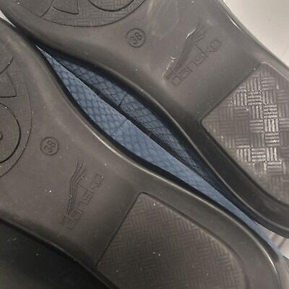 Dansko Womens Oksana 5606550200 Blue‎ Slip On Loafer Shoes Size US 7.5 EU 38 - Picture 7 of 8